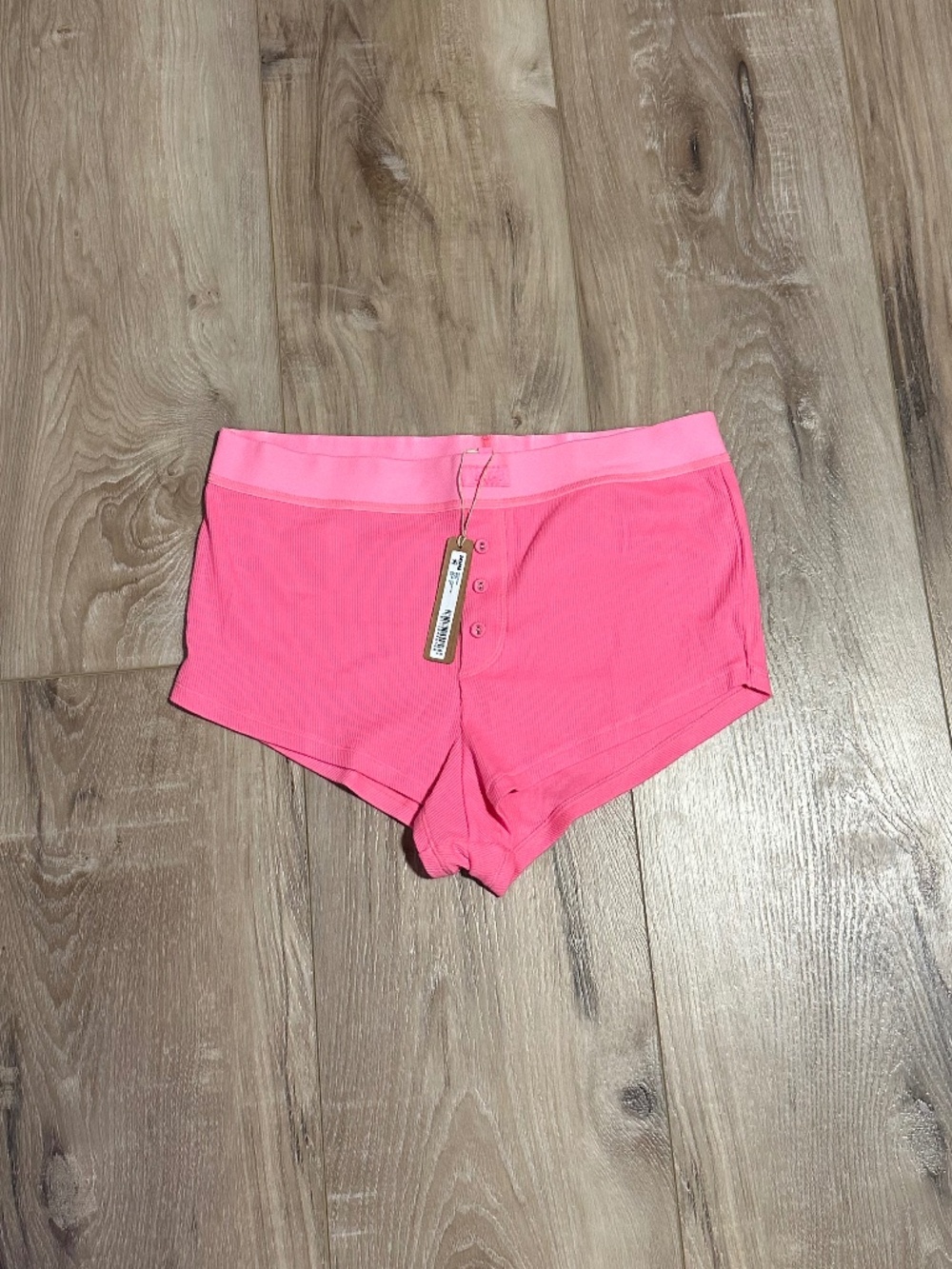 SKIMS COTTON RIB SHORT - NWT